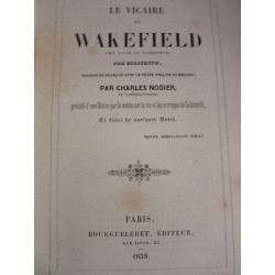 Le Vicaire de Wakefield the Vicar of Wakefield