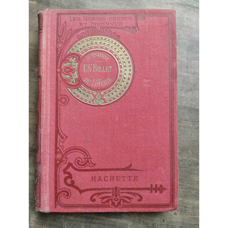 Un billet de loterie hachette Collection