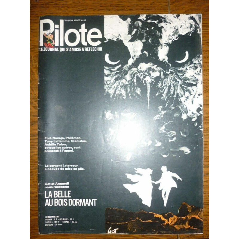 Pilote le journal qui s'amuse à réfléchir N620