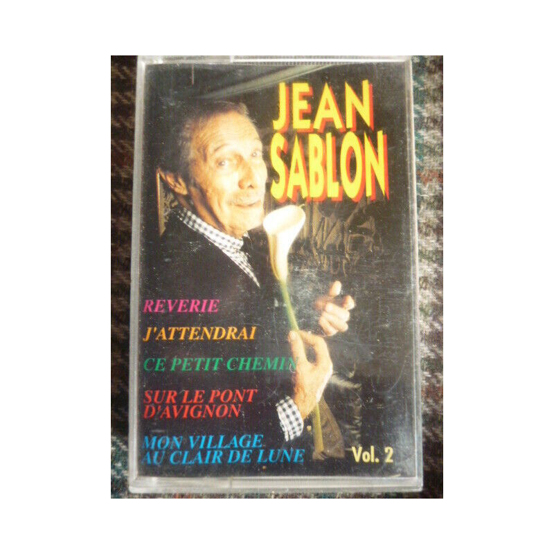 JEAN SABLON Vol.2 Cassette Audio-K7 DISCOVER 13034.4
