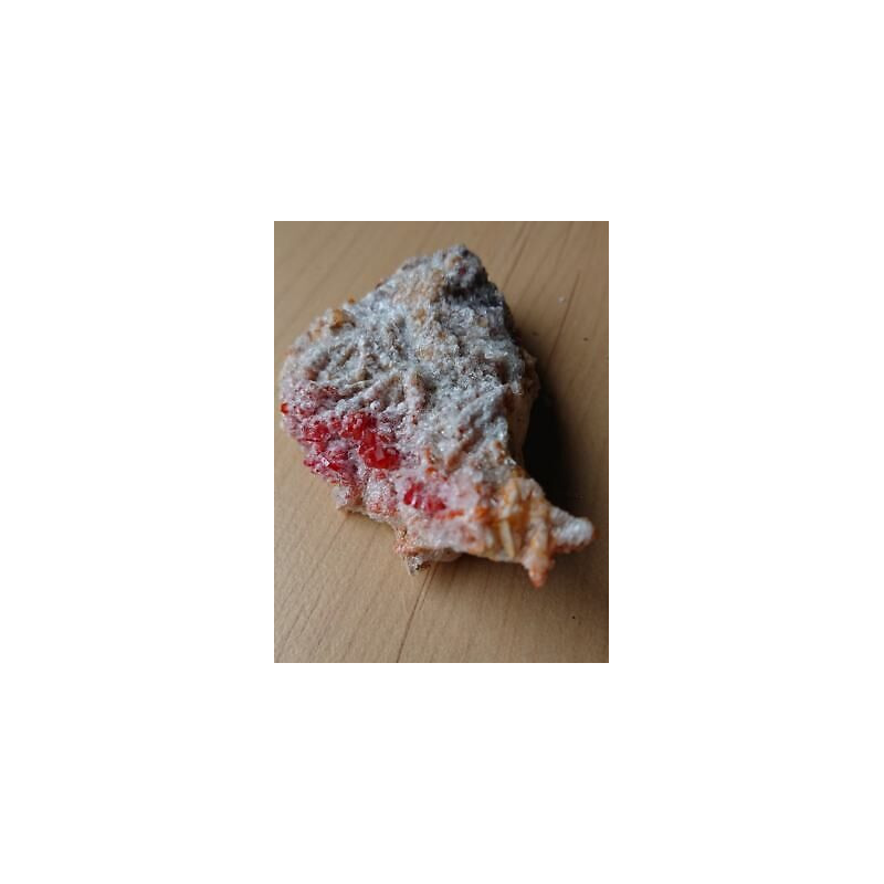 Barytine vanadinite calcite RBV3 153g 83mm46mm