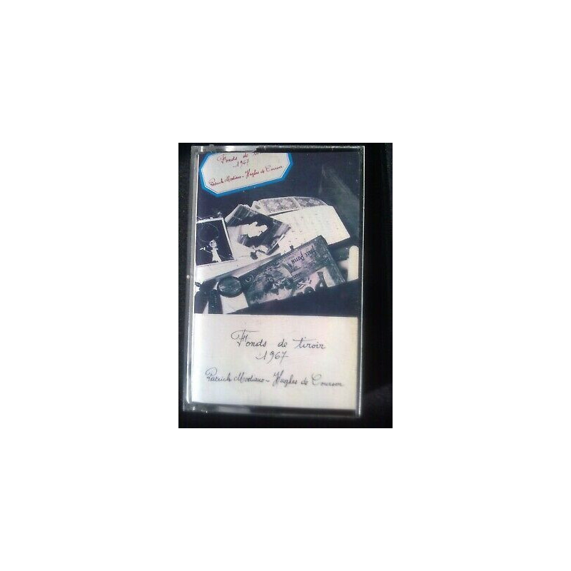 Hugues de Courson Patrick modiano Fonds de tiroir K7 audio Ballon Noir