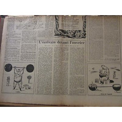 Les Lettres Françaises n155 9 mai 1947 paulhan machado triolet peynet