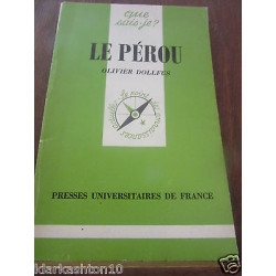 Que sais je n1284 le pérou PUF