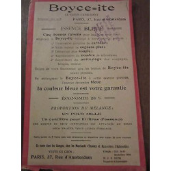 Boyceite le super carburant page de publicité