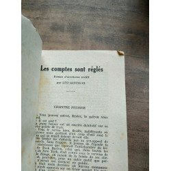 Mon Roman d'Aventures Les comptes sont réglés - Ferenczi