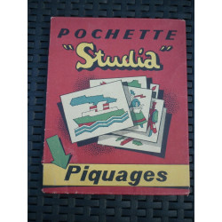 Pochette Studia Piquage 4 planches sur 6
