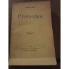 André gide Nouveaux prétextes Mercure de France