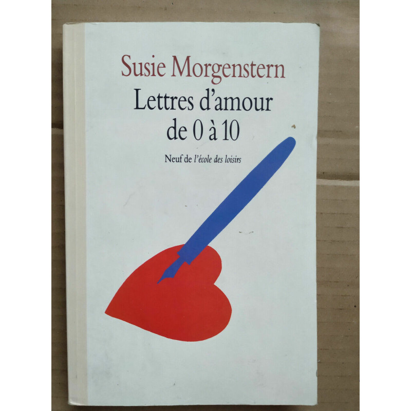 Lettres d'amour de 0 à 10