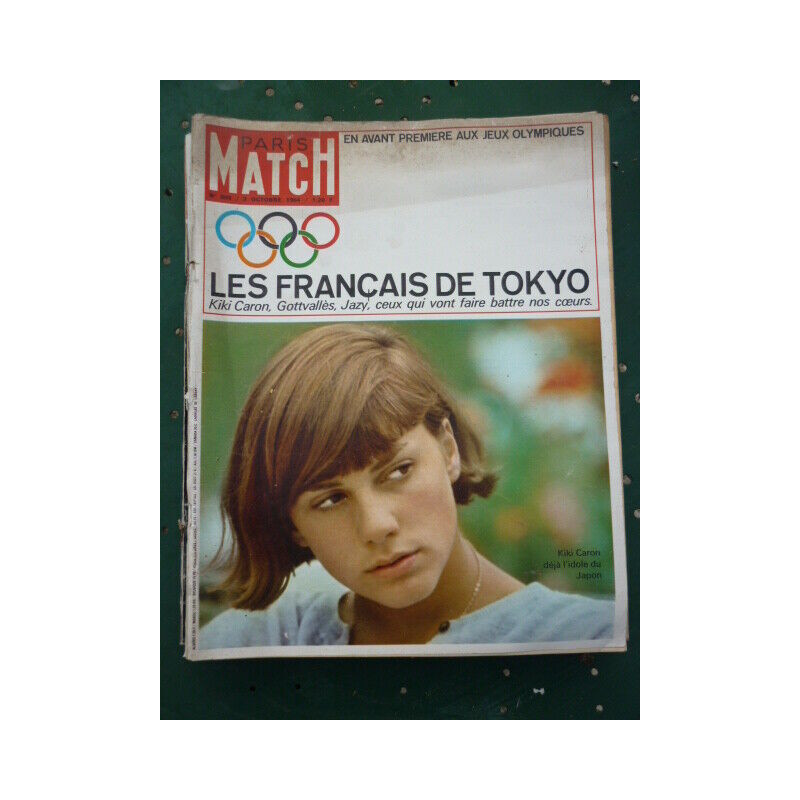 PARIS MATCH n808 3 OCTOBRE 1964 LES FRANCAIS DE TOKYO