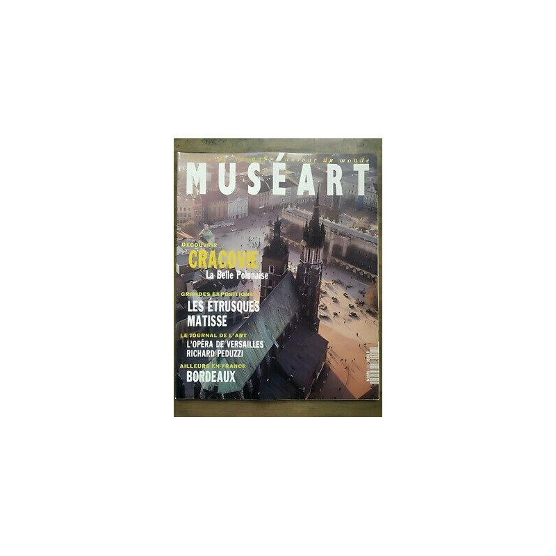 Muséart Nº23 Septembre 1992 Découvrir Cracovie La Belle Polonaise