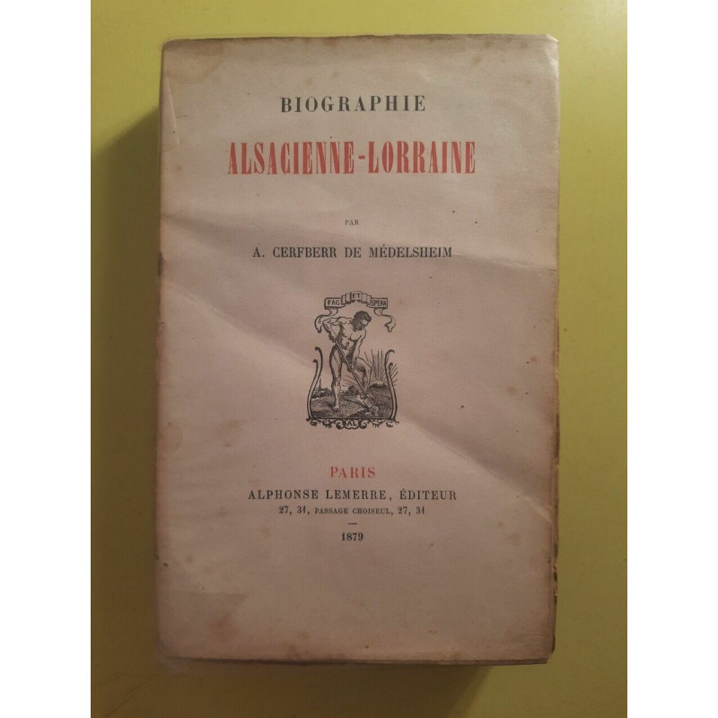 a Cerfberr de médelshem Biographie alsacienne lorraine