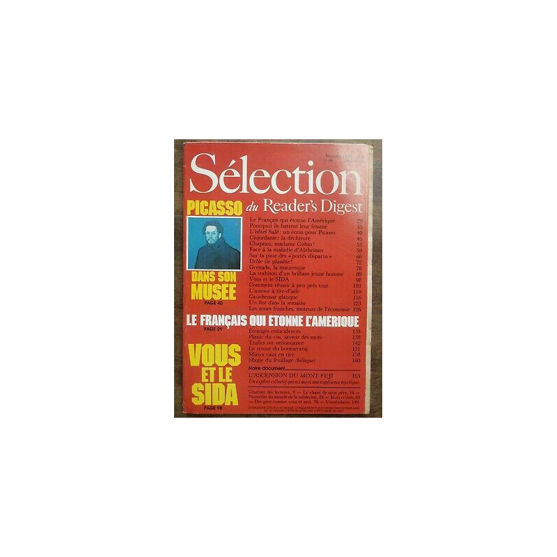Sélection du Reader's Digest Nº 489 Novembre 1987