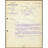 Facture Inspection des Forges de Lyon Artillerie détachement de...