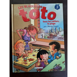 Les Blagues de Toto n 3 Sous Les cahiers la plage delcourt 2008