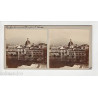 Vue Stéréoscopique Stéréo ITALIE ROME Pont des Anges NAPLES Vue...