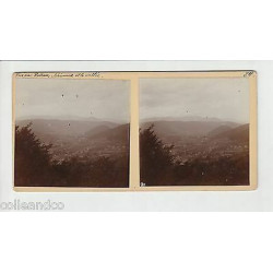 Vue Stéréoscopique Stéréo 67 Vue sur rothau SCHIRMECK et la vallée...