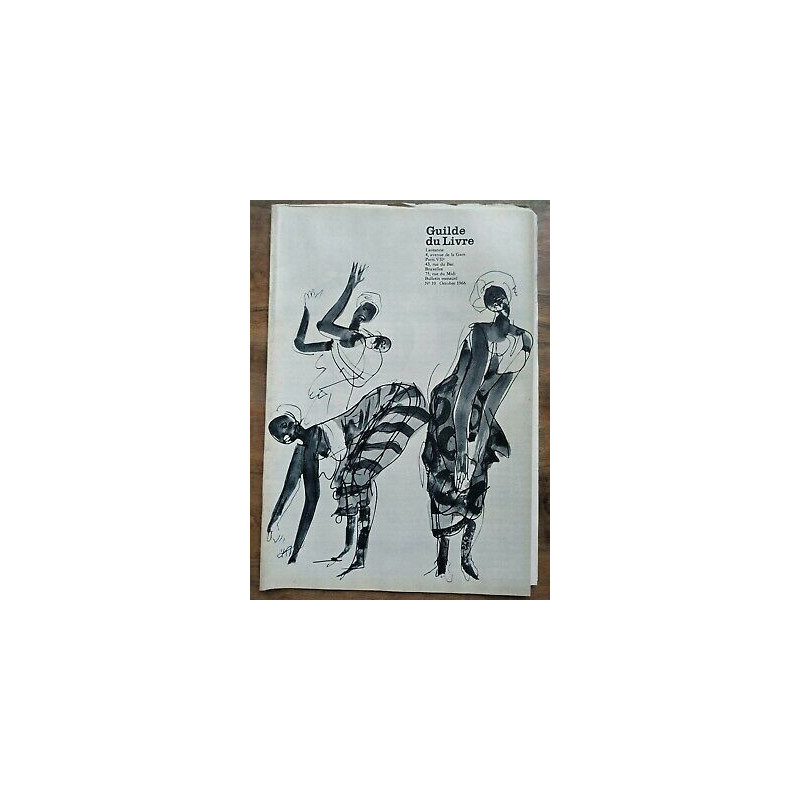 Guilde du Livre Nº 10 Lausanne Bulletin mensuel Octobre 1966