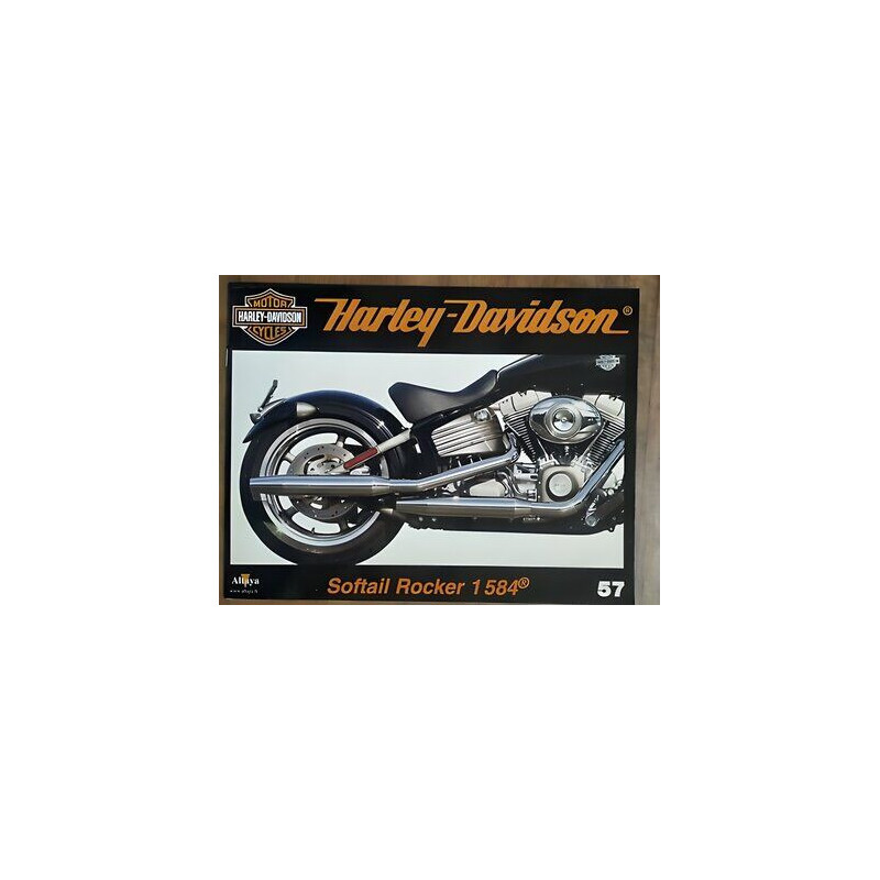 harley davidson Motorcycle Nº 57 altaya 2012