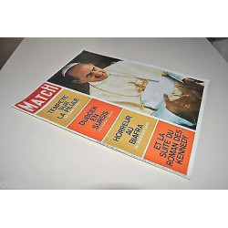PARIS MATCH n 1005 Pape PAUL VI Kennedy La pilule Dubcek Biafra 1968