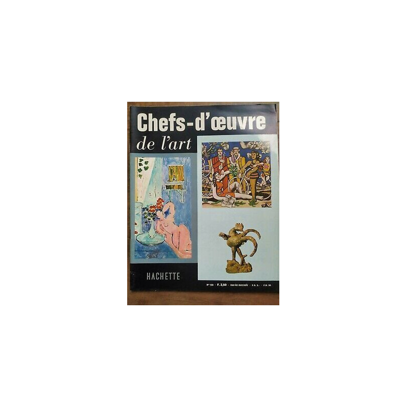chefs d'œuvre de l'Art Nº 133 hachette 1963
