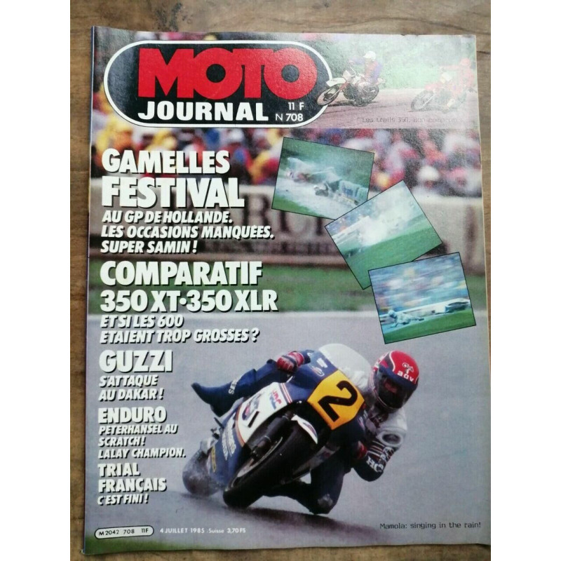 Moto Journal Nº 708 4 Juillet 1985