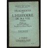 Prince de Ligne FRAGMENTS de L'HISTOIRE de MA VIE 2t