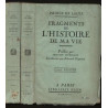 Prince de Ligne FRAGMENTS de L'HISTOIRE de MA VIE 2t