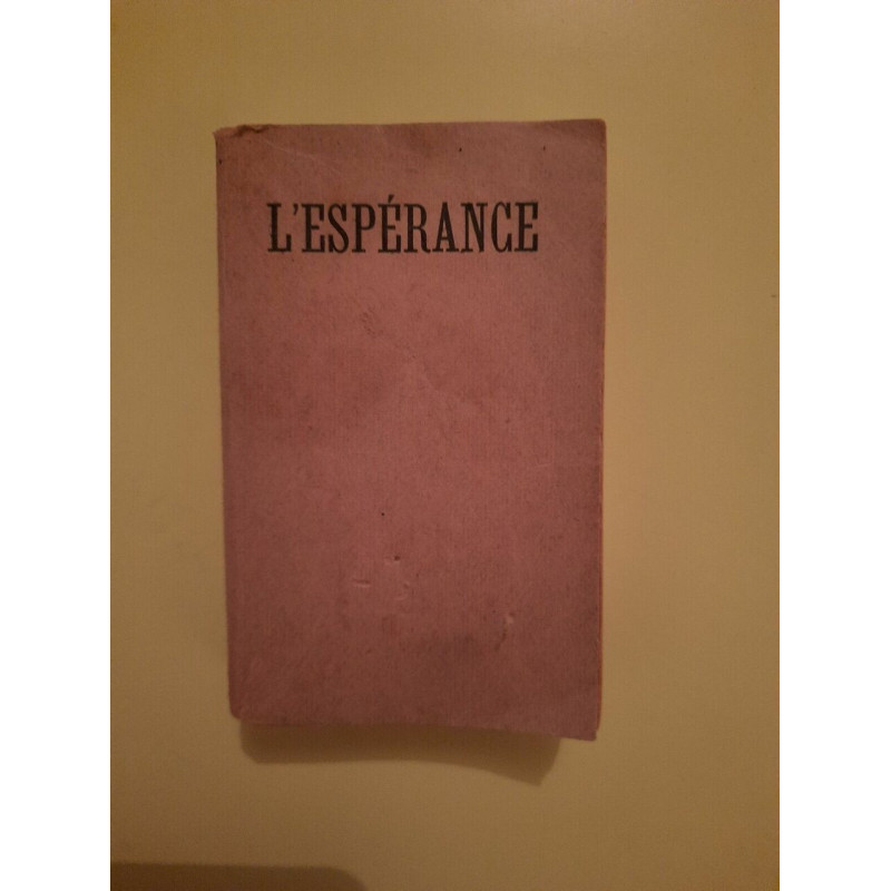 g Desbuquois L'Espérance spes