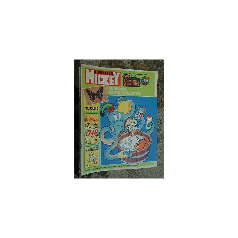 Le Journal de Mickey hebdomadaire N 1147