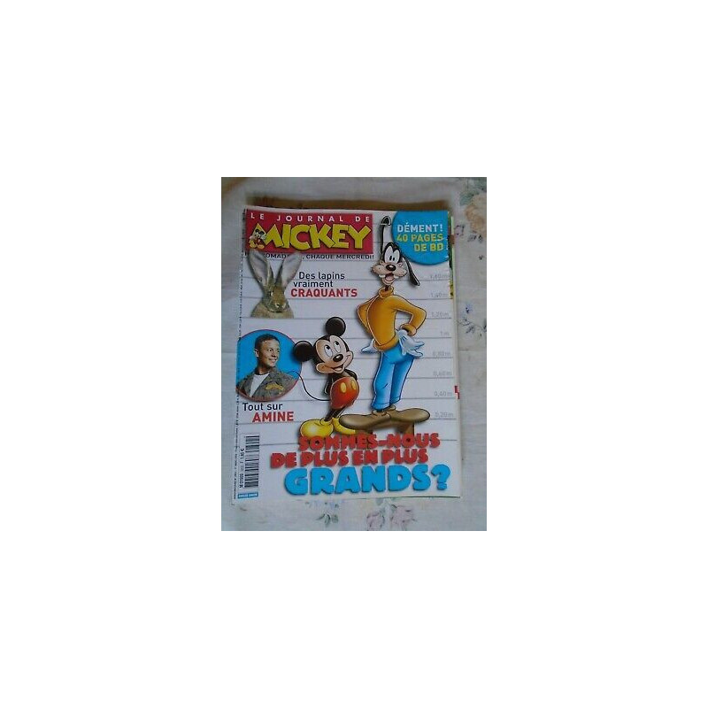 Le Journal de Mickey hebdomadaire N 2802
