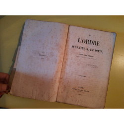 L'Abbé Xavier - De L'ordre Surnaturel et Divin Vagner...