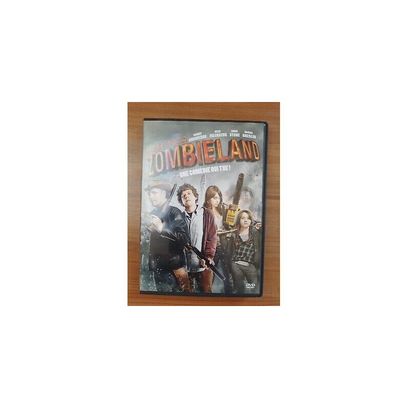 DVD - Bienvenue à Zombieland - Film avec Emma Stone Jesse Eisenberg