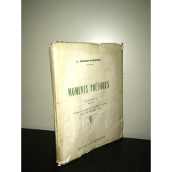 j fachon daguebert MOMENTS POETIQUES Sonnets ENVOI DEDICACE