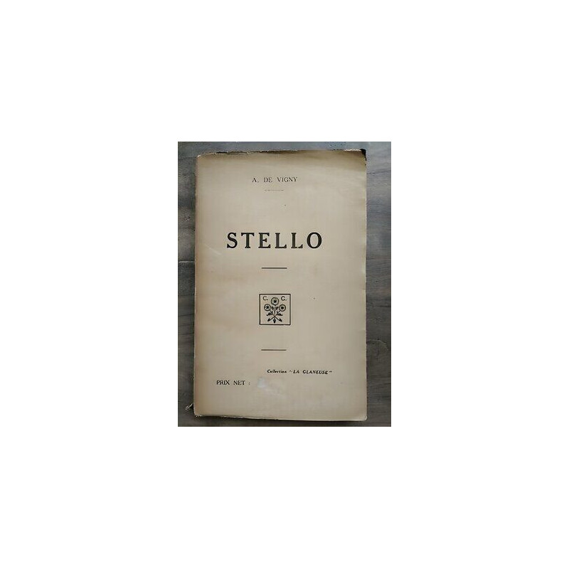 A. de Vigny - Stello Armand Girard
