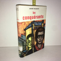 André Malraux LES CONQUERANTS éd Grasset jaquette Robert de gigi