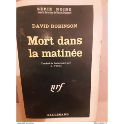 Mort dans la matinée Gallimard