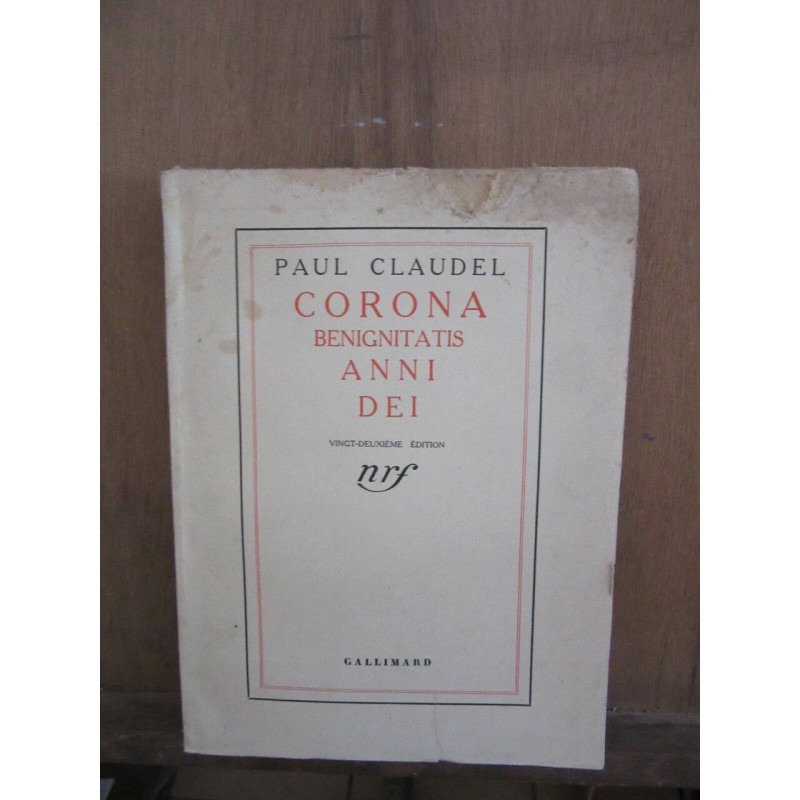 Corona Benignitatis Anni dei Gallimard