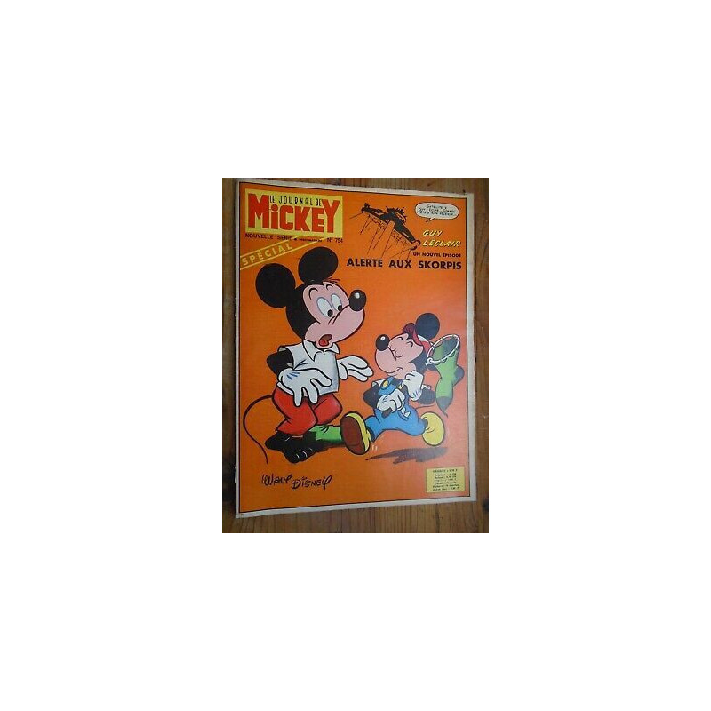 Le journal de Mickey hebdomadaire n 754