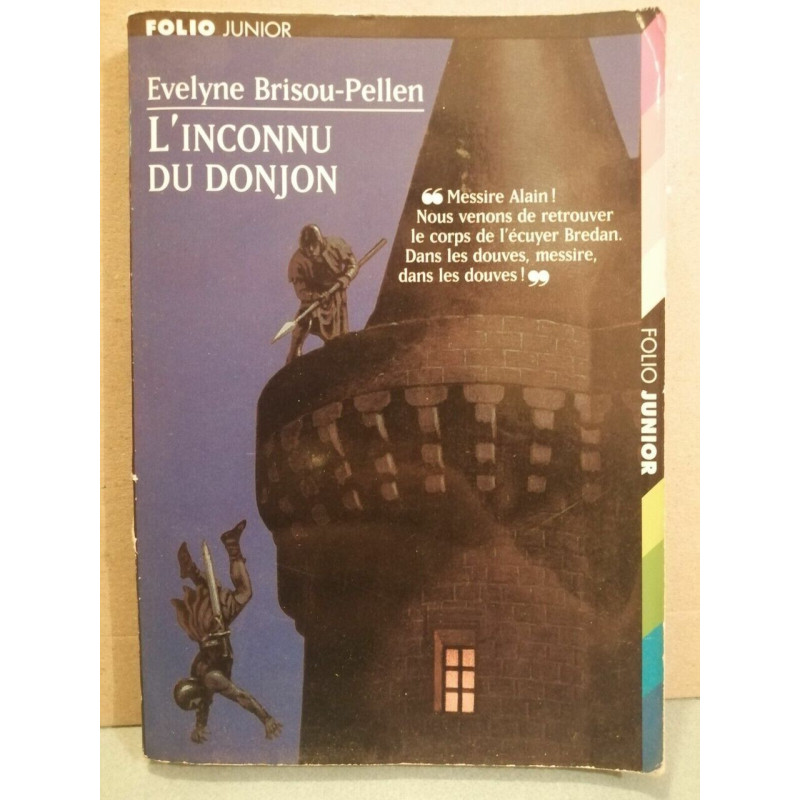 Evelyne brisou pellen L'inconnu du donjon Folio júnior