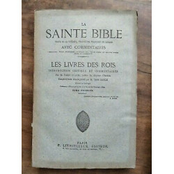 m l'Abbé Clair La Sainte Bible Les Livres des Rois t 1 Lethielleux