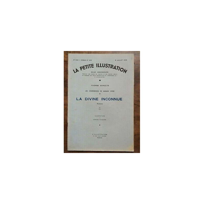 La Petite illustration n926 Roman Nº439 8 Juillet 1939