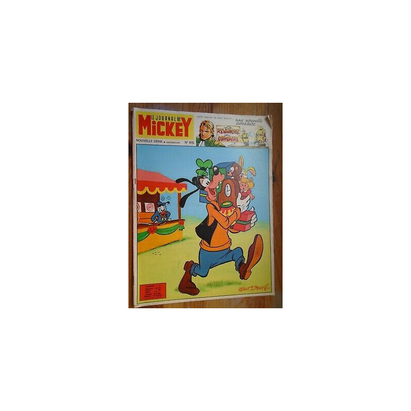 Le Journal de Mickey hebdomadaire N 915
