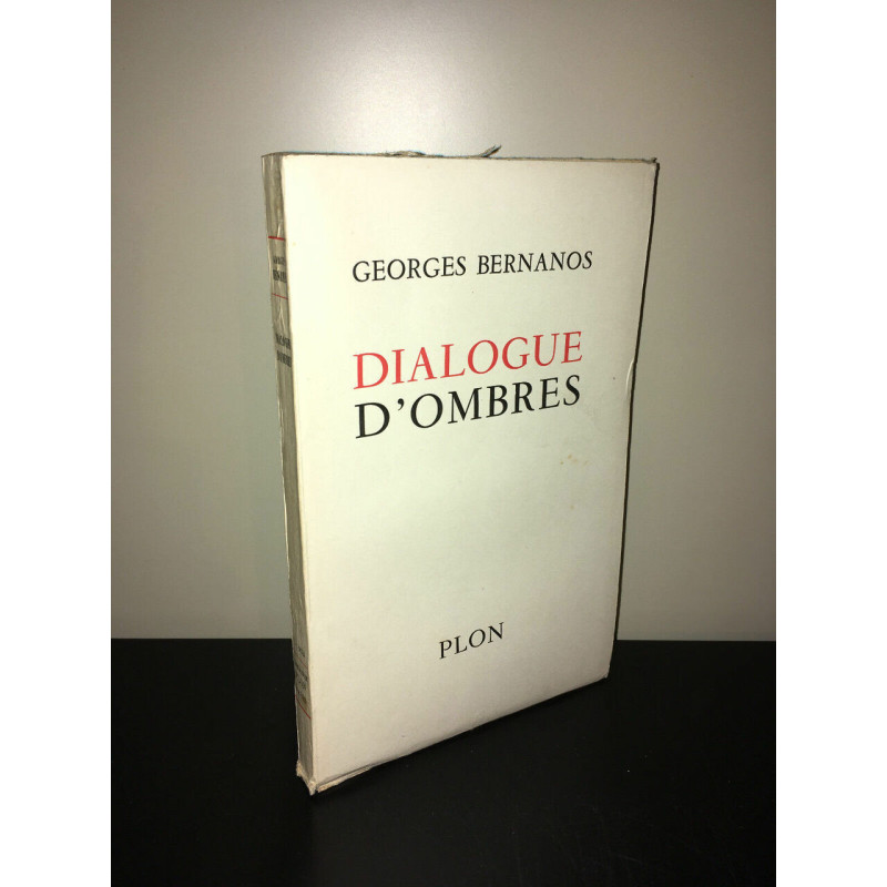 DIALOGUES D'OMBRES Librairie PLON BANDEAU BC7C