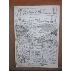 Bulletin communal Husseren weserling n4 janvier 1978