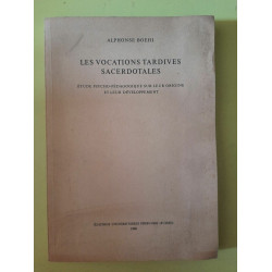 Les Vocations Tardives Sacerdotales