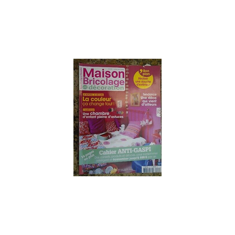 maison Bricolage et Décoration n 251 juillet août 2009