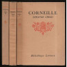 Clouard THEATRE CHOISI DE CORNEILLE 3 tomes Larousse