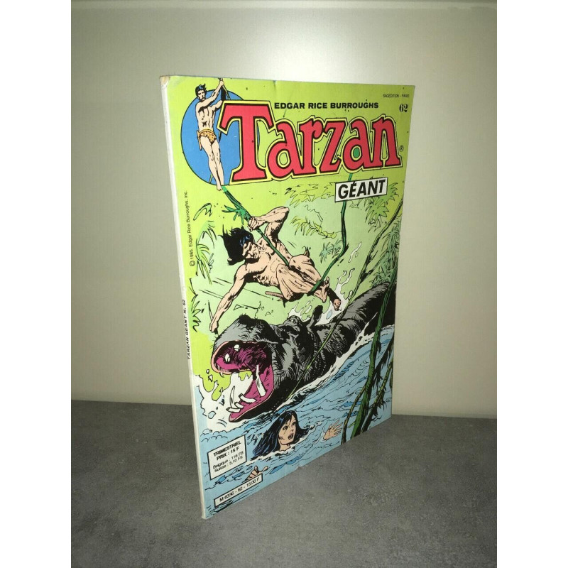 TARZAN GEANT n 62 Sagédition 1985