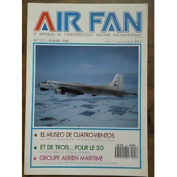 Air Fan Le Mensuel de L'aeronautique Militaire Nº 111 Fevrier 1988